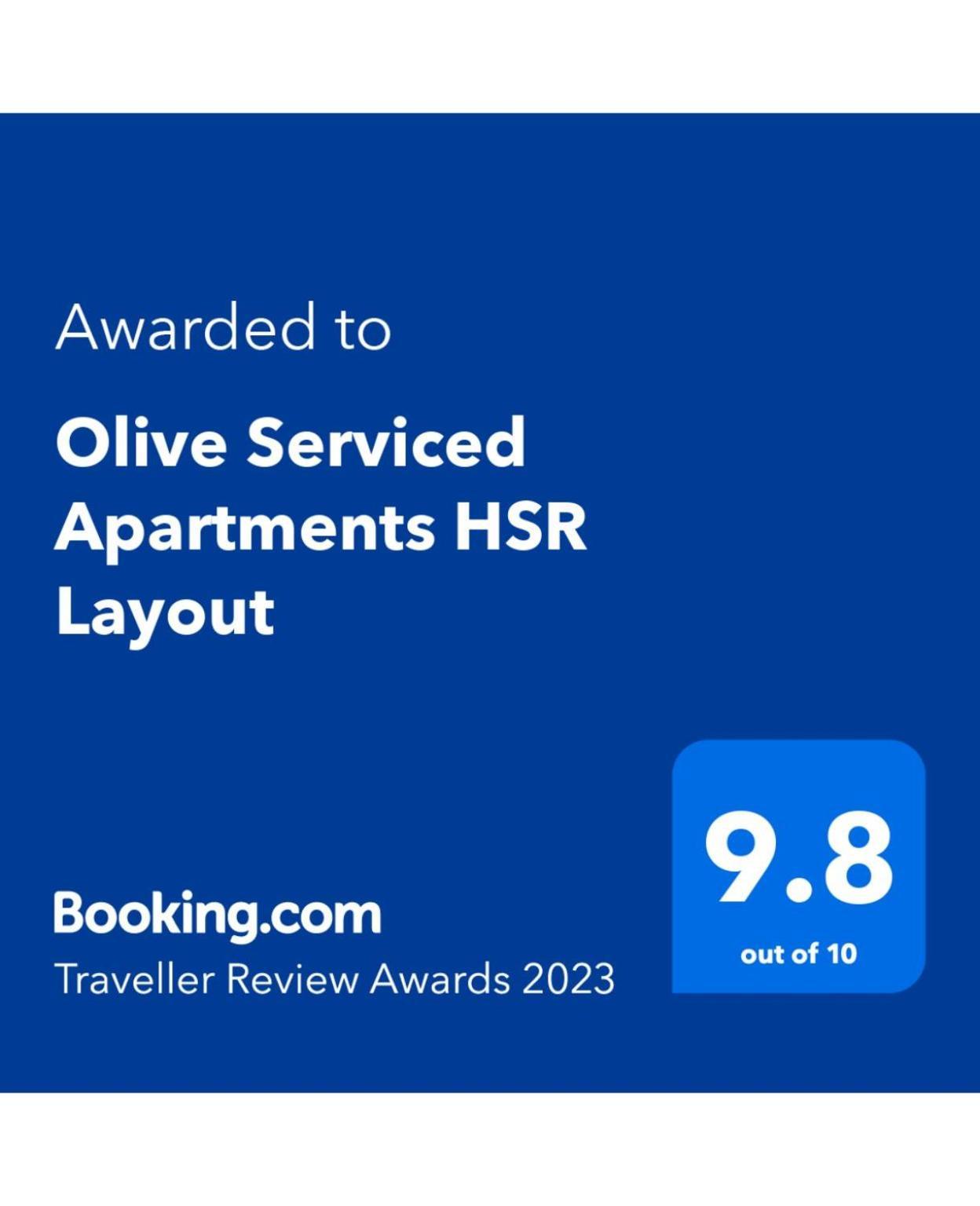 Olive Serviced Apartments Hsr Layout 벵갈루루 외부 사진